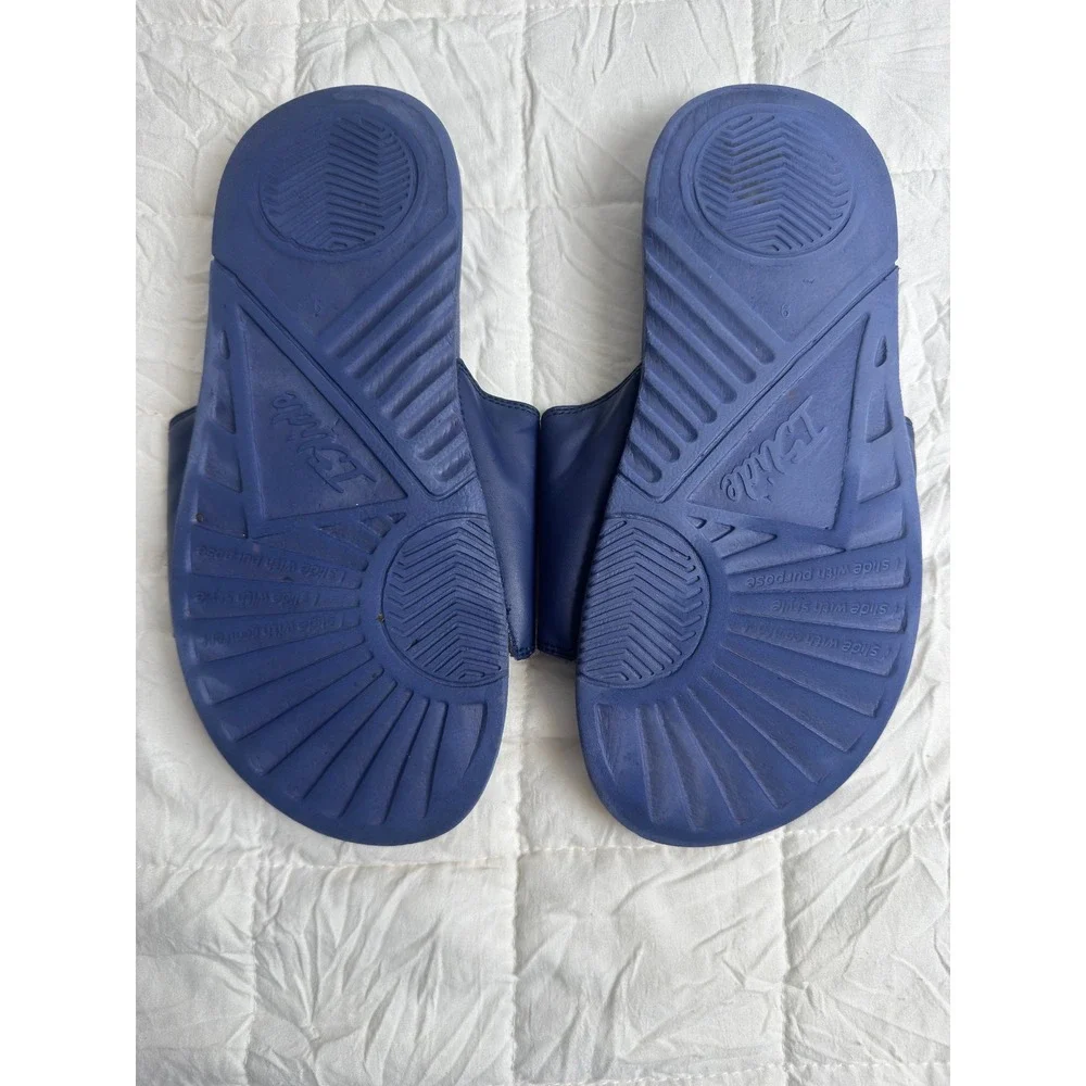 NBA Cleveland Cavaliers ISlide Navy Blue Athletic Sandals Men 9